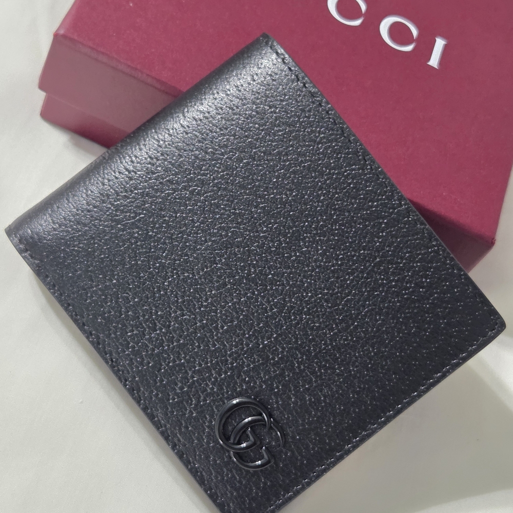 Gucci GG Marmont Black Leather Wallet - Picture 7 of 14